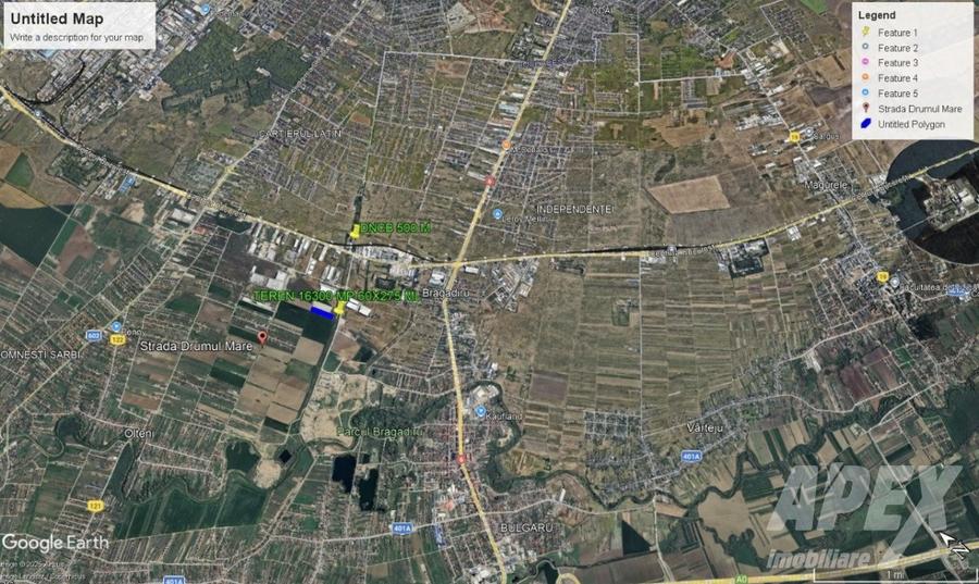 Teren agricol intravilan de 16295 mp, în Clinceni