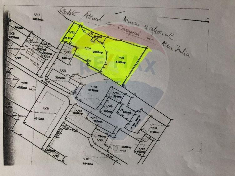Teren Construcții intravilan de 8416 mp, în Nord-Vest