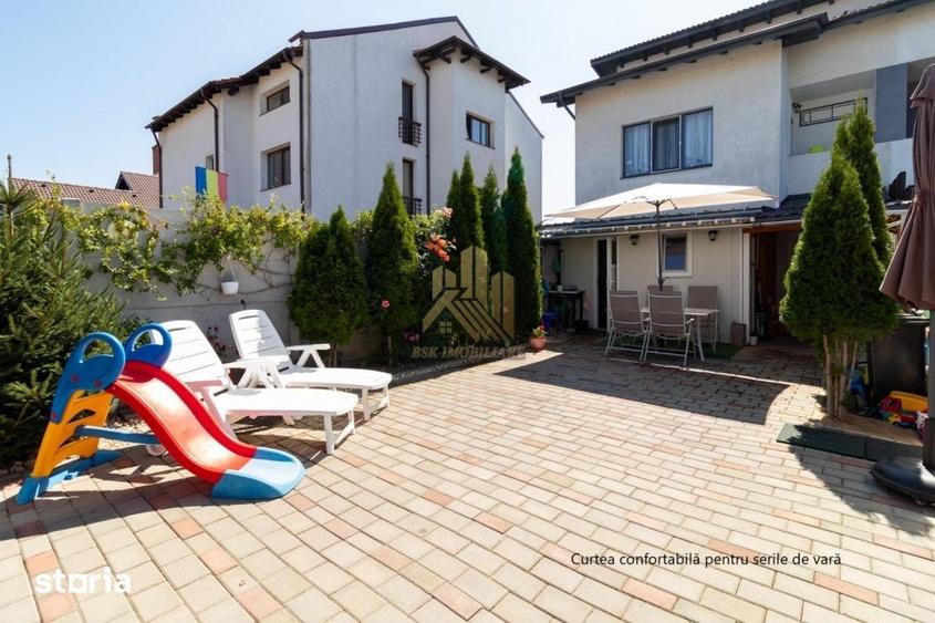 Apartament cu 2 camere decomandat, mobilat în Sânpetru