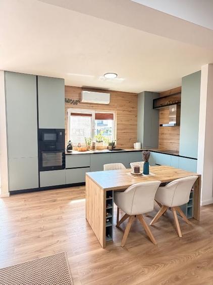 Apartament cu 2 camere decomandat, mobilat în Sânpetru