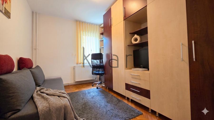 Apartament cu 3 camere decomandat, mobilat în Mănăștur