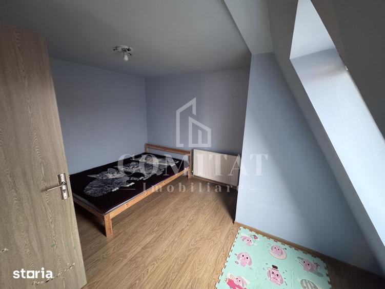 Apartament cu 3 camere semidecomandat în Central