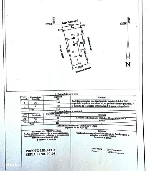 Casă cu 3 camere în Scobâlțeni