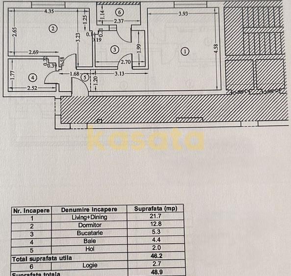 2 Camere ???? | Loc de parcare inclus | Totul nou ?Apro... - 6