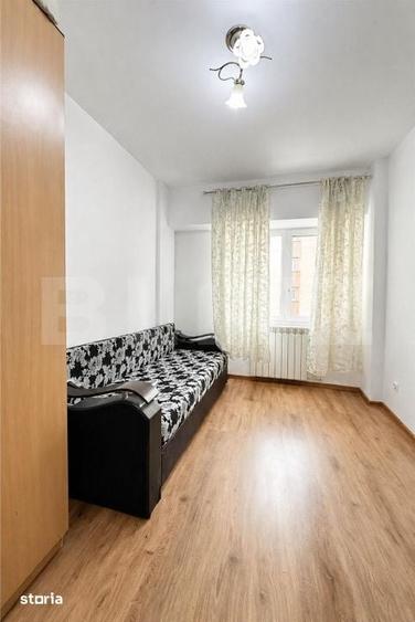 Apartament cu 3 camere semidecomandat, mobilat în Burdujeni