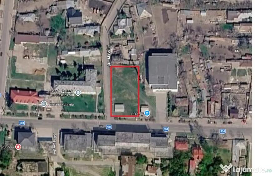 Teren de 1300 mp, în Putineiu