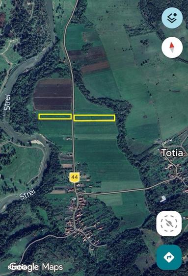 Teren de 9200 mp, în Băcia