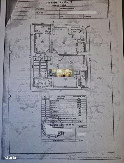 Apartament cu 3 camere decomandat în Griviței