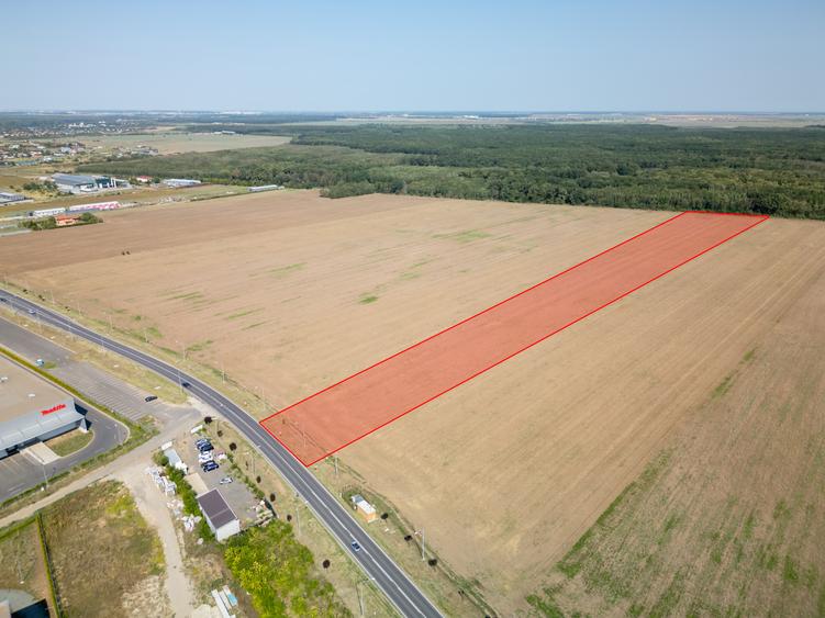 Teren Construcții intravilan de 21500 mp, în Brănești