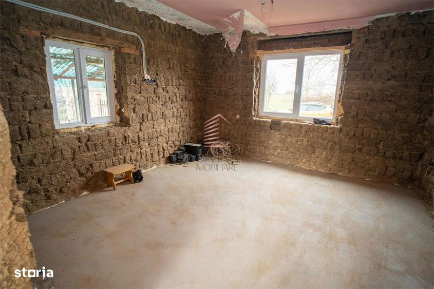 Casă cu 3 camere cu Teren 2000 Mp în Tămășeu