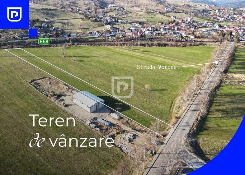 Teren Construcții extravilan de 4061 mp, în Central