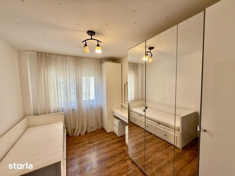 Apartament cu 3 camere, mobilat în Obor