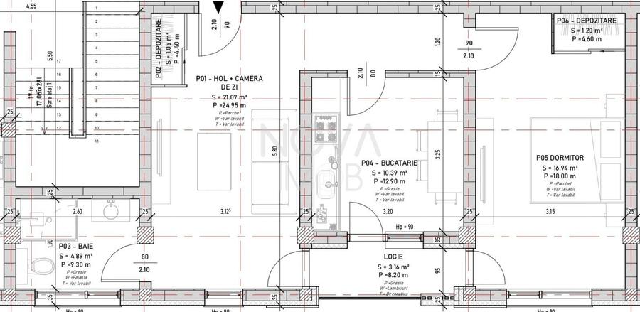 Apartament cu 2 camere semidecomandat în Șelimbăr
