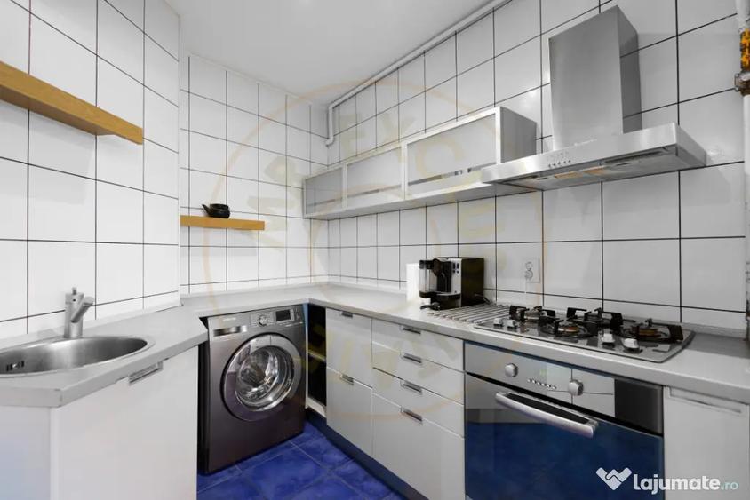 Apartament cu 3 camere decomandat, mobilat în Ultracentral