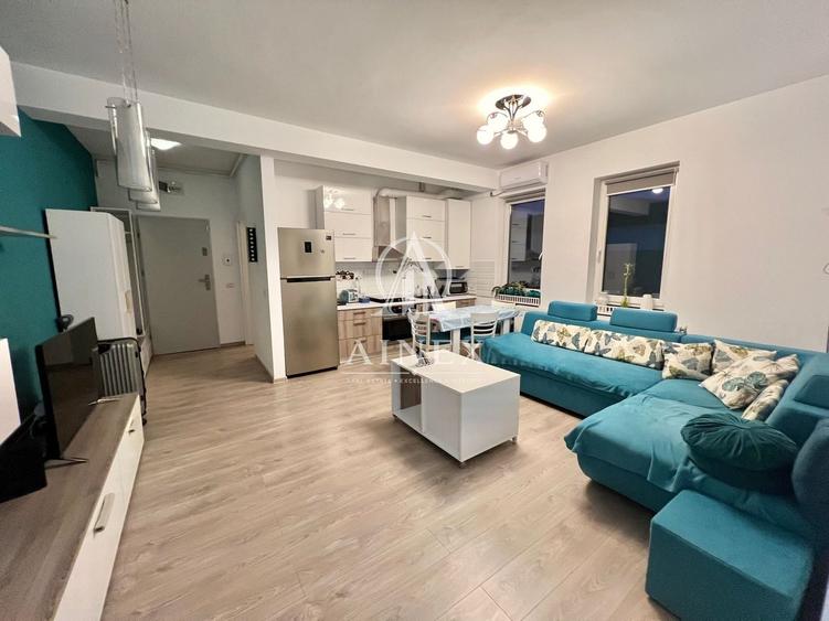 Apartament cu 3 camere, mobilat în Girocului