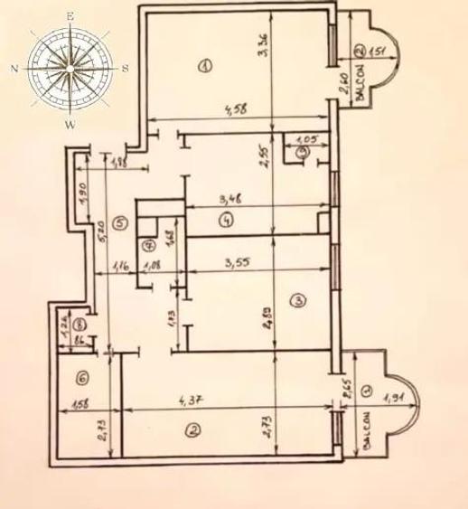 Apartament cu 3 camere decomandat, mobilat în Târgu Cucu