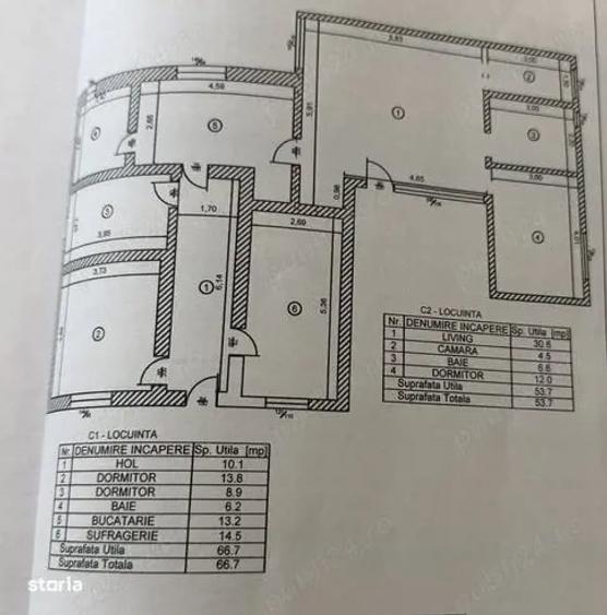 Casă cu 3 camere cu Teren 484 Mp în Ciorani