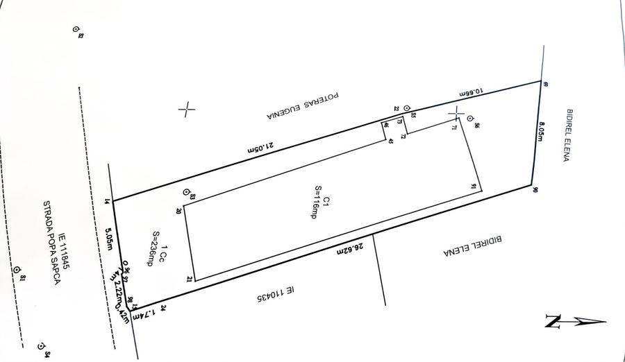 Casa cu 4 camere, teren 236 mp, acces asfaltat - 16