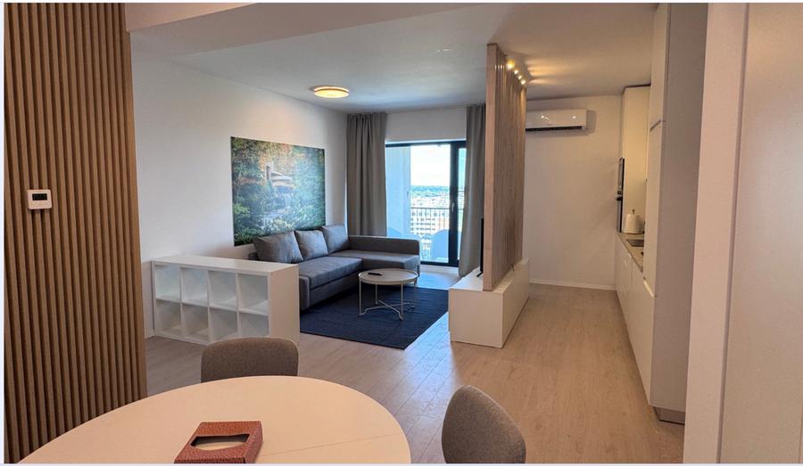Apartament cu 3 camere semidecomandat, mobilat în Sisești