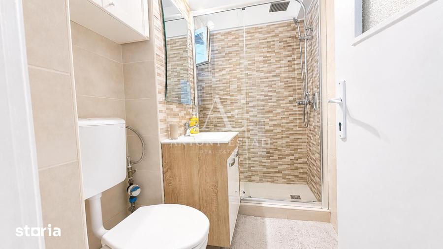 Apartament cu 2 camere semidecomandat, mobilat în Decebal