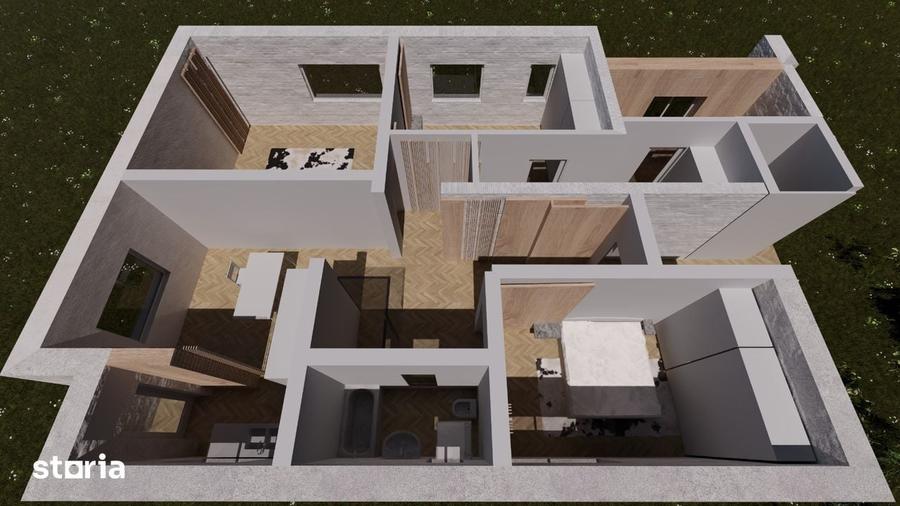 Apartament cu 4 camere decomandat în Trivale
