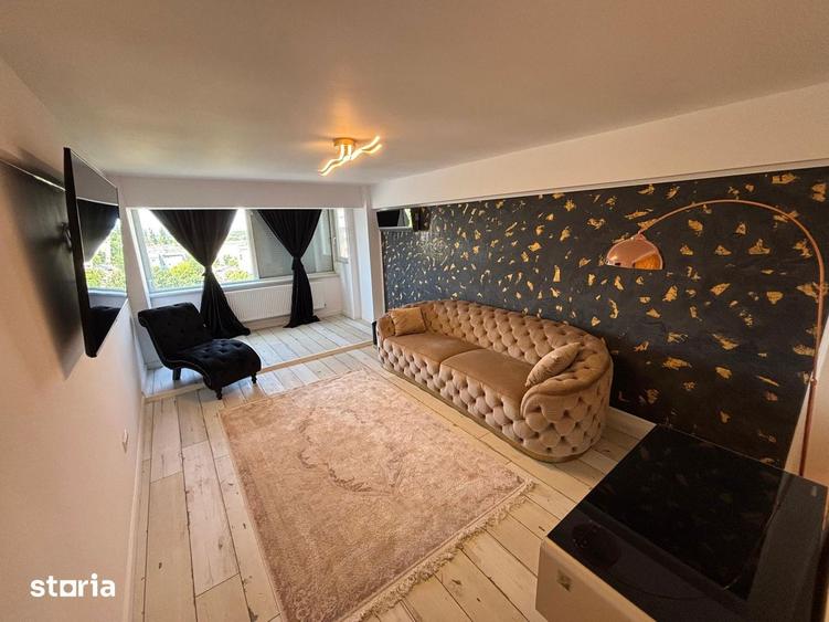 Apartament cu 2 camere decomandat, mobilat în Central