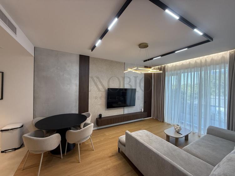 Apartament cu 2 camere, mobilat în Barbu Văcărescu
