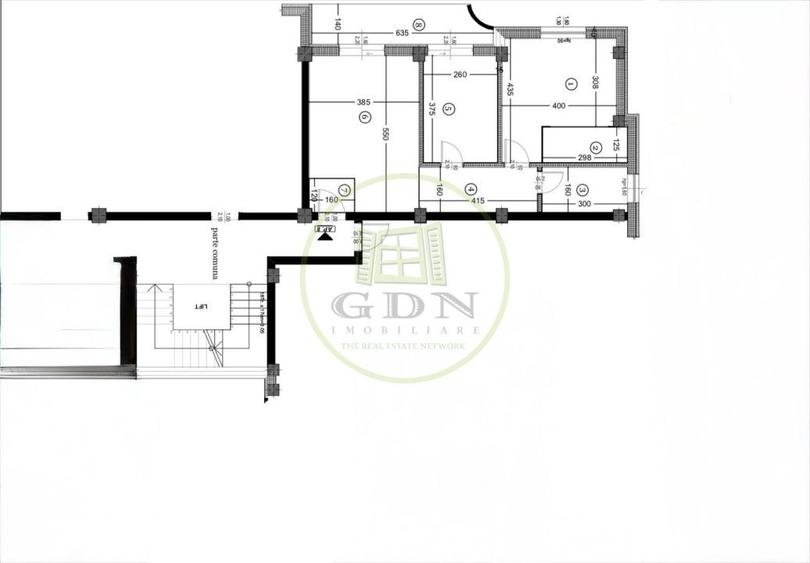 Apartament cu 2 camere decomandat în 1 Mai