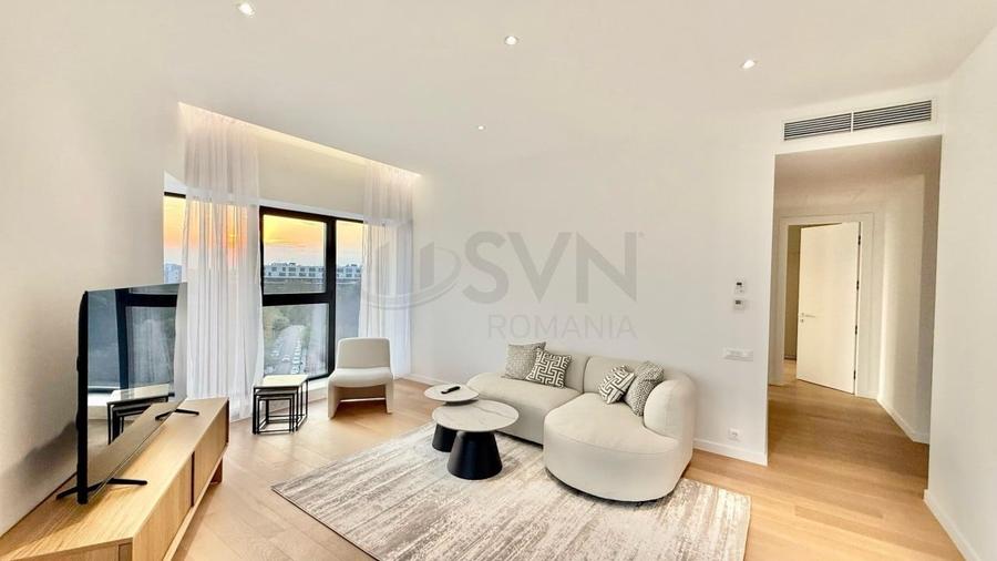 Apartament cu 3 camere decomandat, mobilat în Barbu Văcărescu — fotografia 1