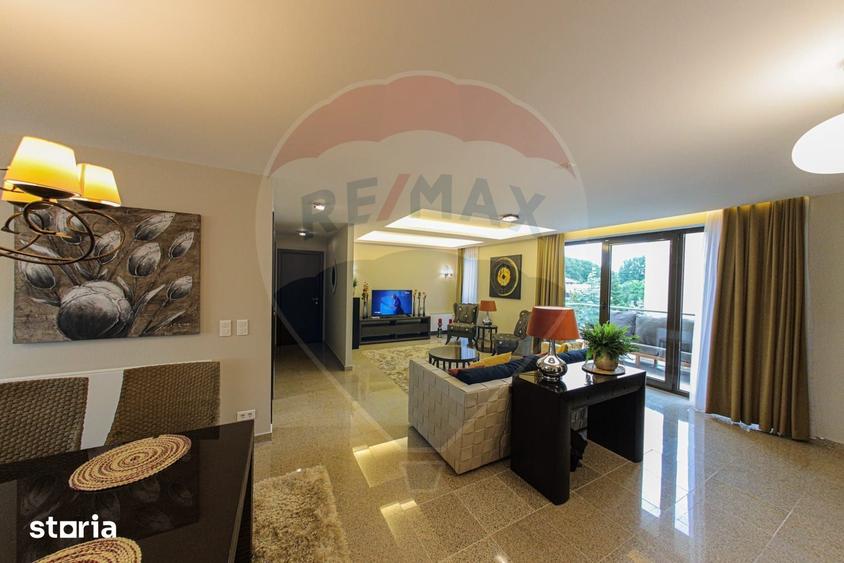 Apartament cu 3 camere, mobilat în Corbeanca