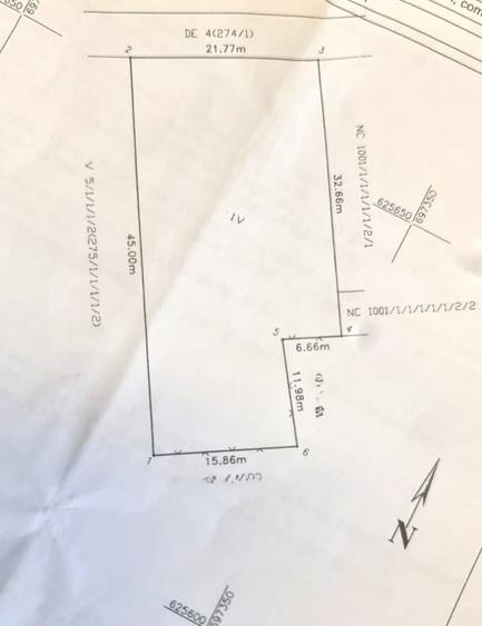 Teren de vanzare, 900 mp, zona Visan - str. Regina Maria - 2