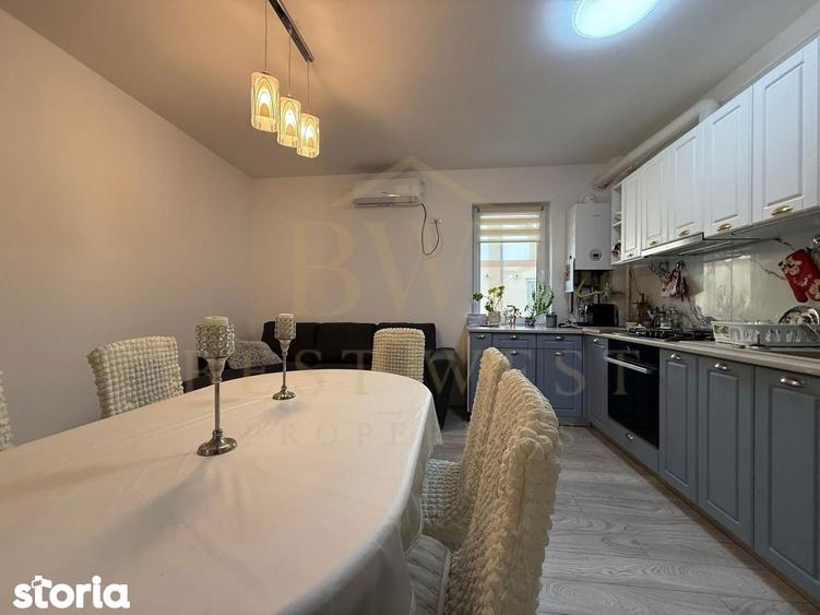 Apartament cu 2 camere semidecomandat în Moșnița Nouă