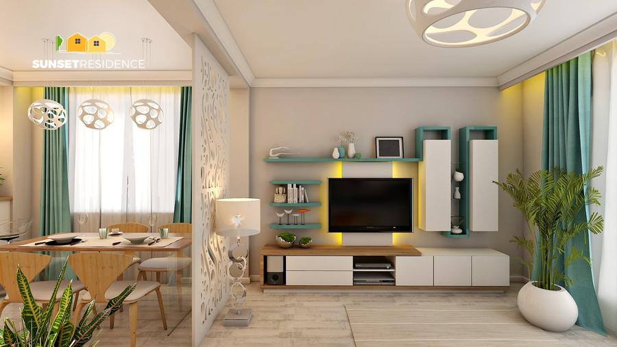 Duplex cu 3 camere cu Teren 80 Mp în Rediu
