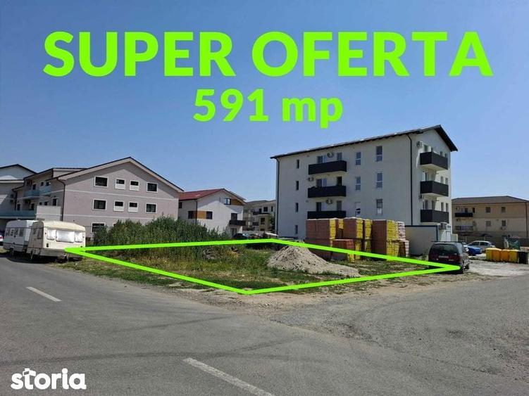 TEREN CASA GIROC 591 mp (P+1E+M) super oferta! - 2