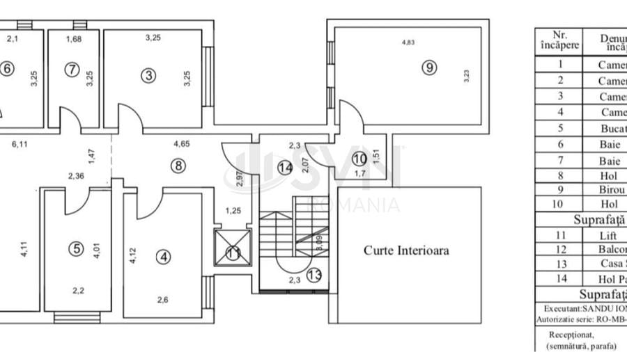 Apartament cu 4 camere decomandat în Iancului