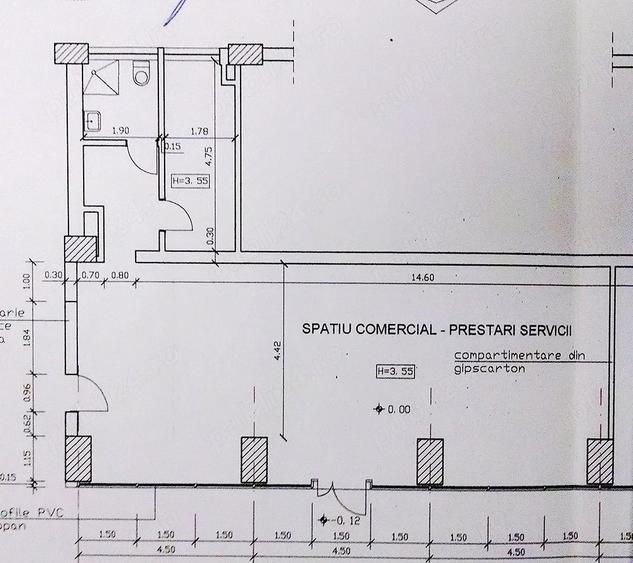 Spațiu comercial, de 96 mp, în Ștefan cel Mare