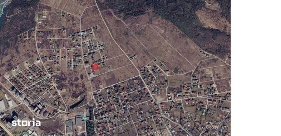 Teren de 1251 mp, în Bucium