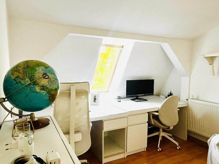 Apartament cu 3 camere semidecomandat, mobilat în Mihai Bravu