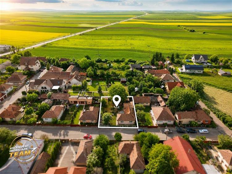 Casă individuală cu 3 camere cu Canalizare în Exterior Nord