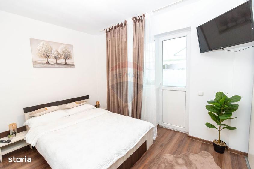 Apartament cu 2 camere, mobilat în Apusului