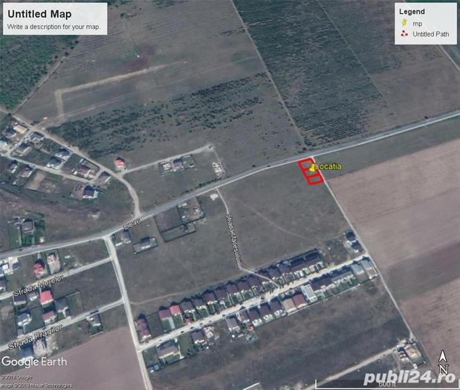 Teren de 759 mp, în Sânpetru