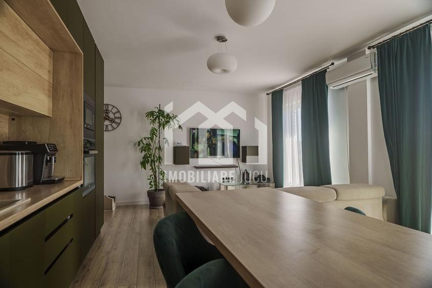 Apartament cu 2 camere semidecomandat, mobilat în Jucu de Sus