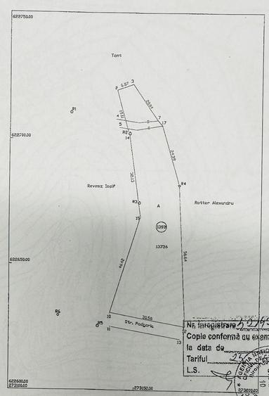 Parcela teren intravilan 1700 mp strada Teleki Mihaly - 3
