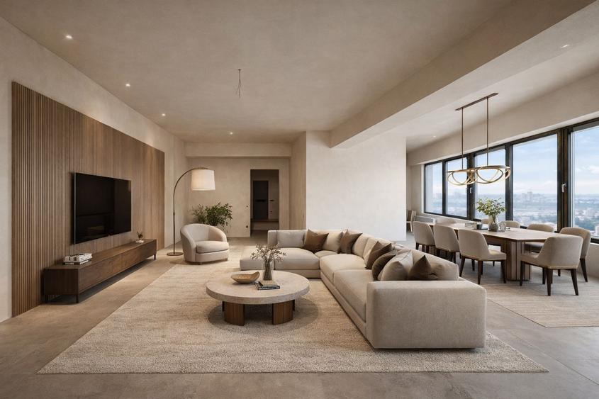 Penthouse cu 5 camere decomandat în Mănăștur