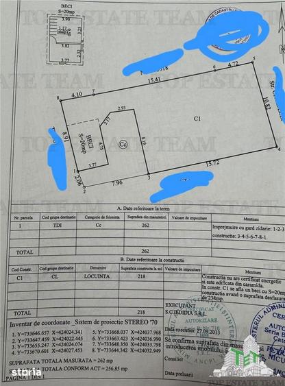 Casă cu 6 camere cu Teren 262 Mp în Ultracentral