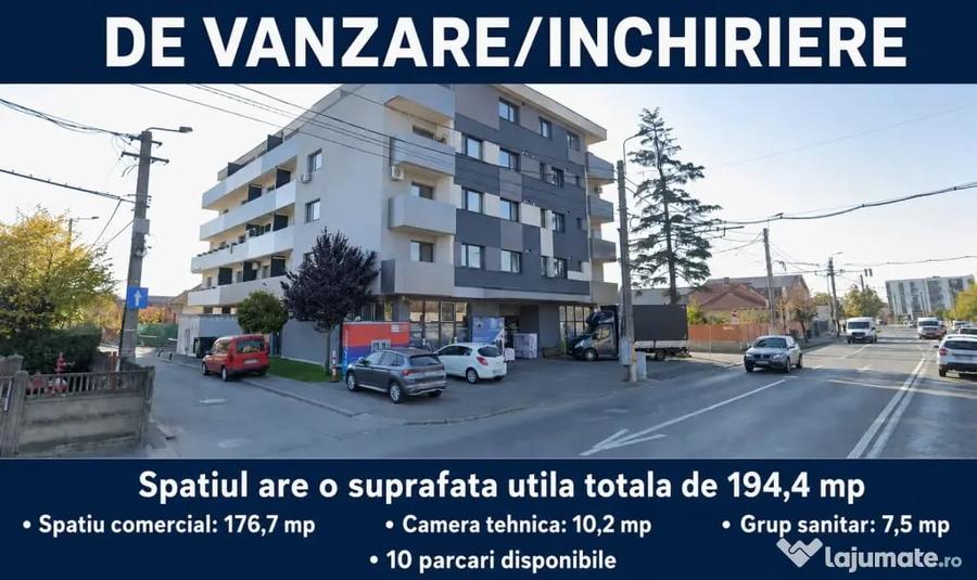 Spațiu comercial, de 195 mp, în Aeroport