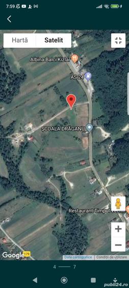 Teren de 1881 mp, în Drăganu