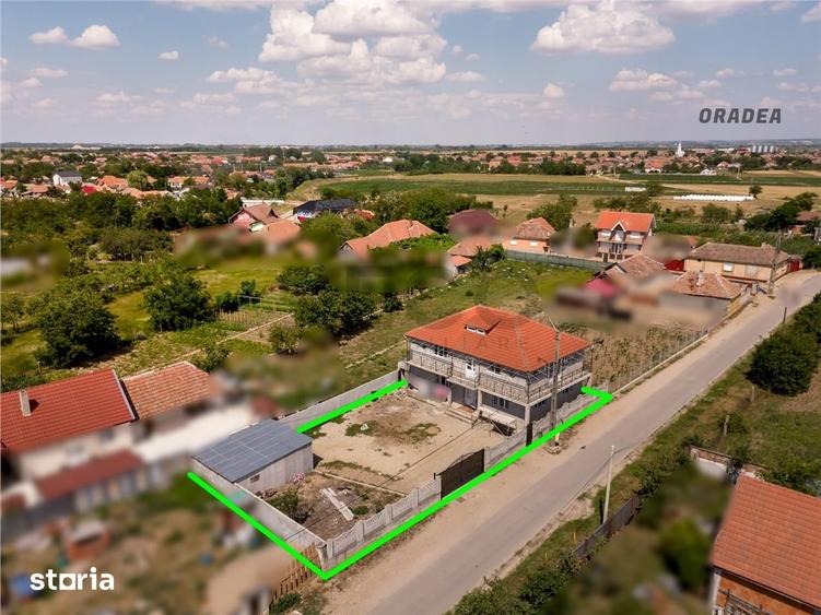 Casă cu 8 camere cu Teren 600 Mp în Girișu de Criș