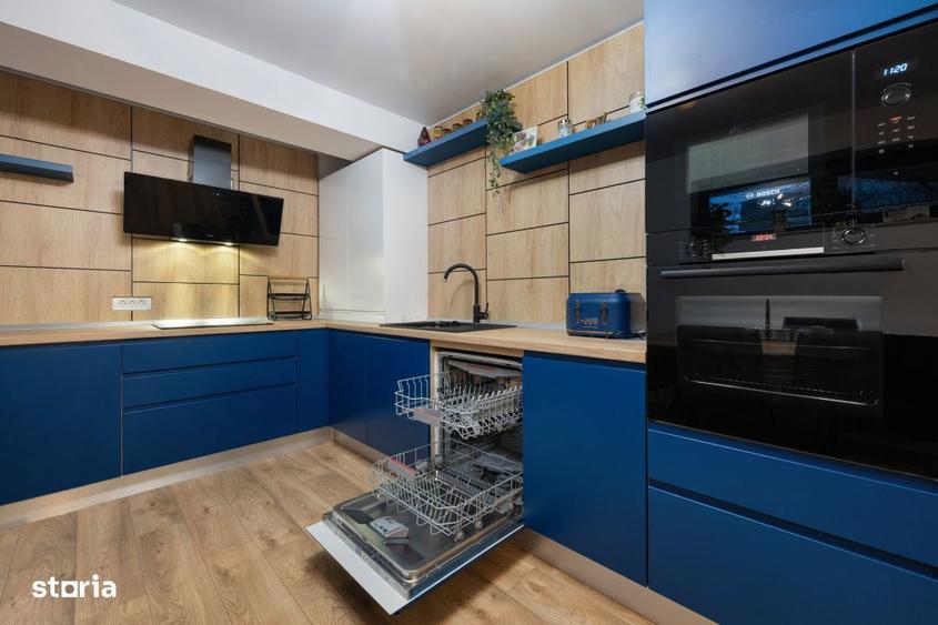 Apartament cu 3 camere, mobilat în Faleza Nord