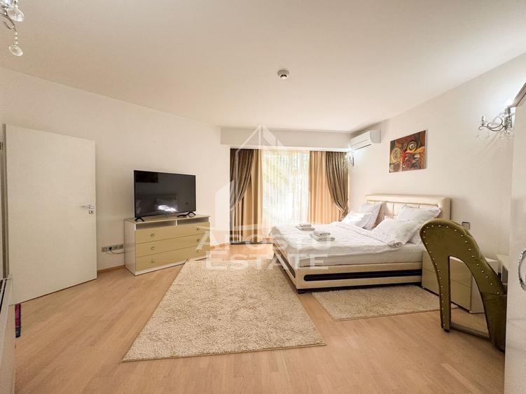 Apartament cu 3 camere semidecomandat, mobilat în Elisabetin